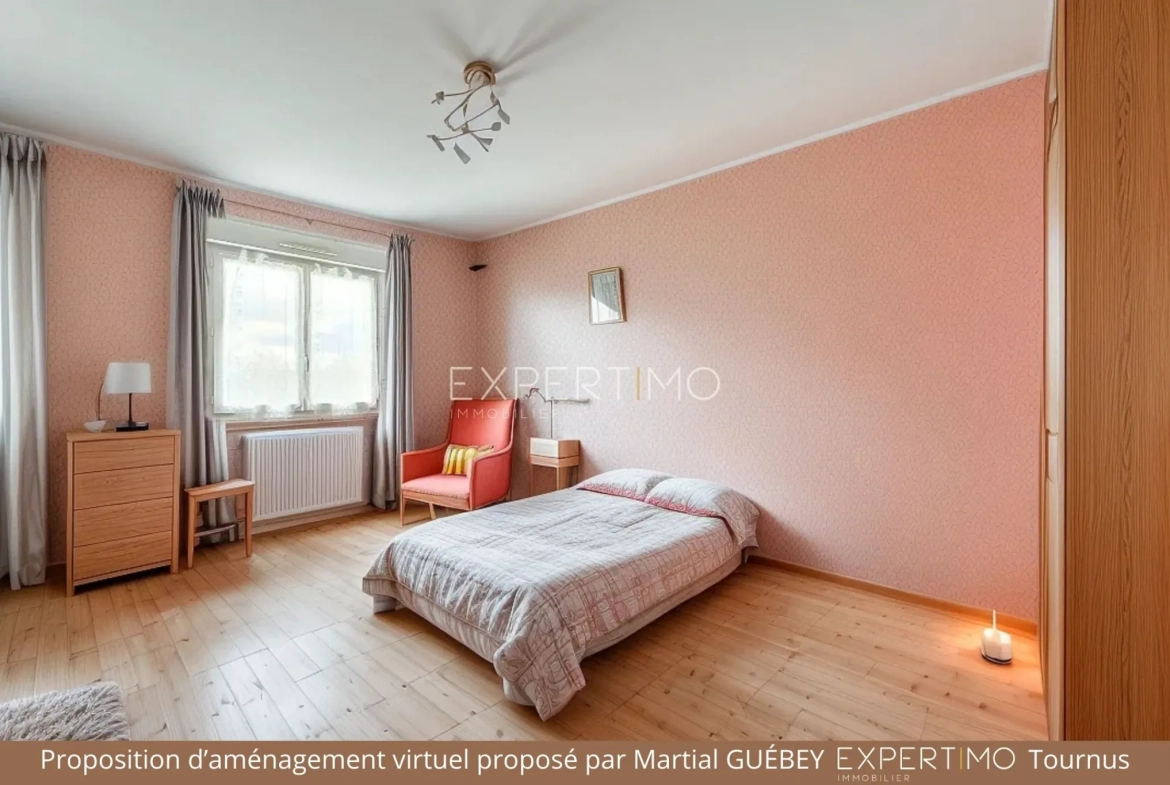 Maison 150 m² avec dépendances, chauffage géothermique à Saint Germain du Plain 