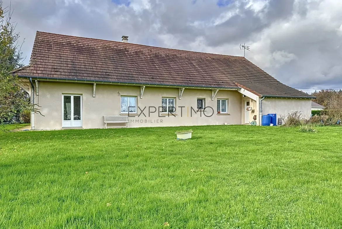 Maison 150 m² avec dépendances, chauffage géothermique à Saint Germain du Plain 