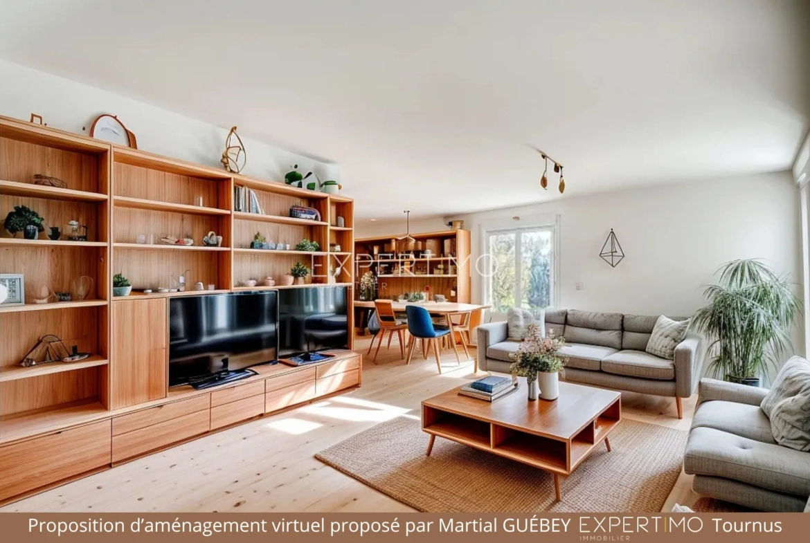 Maison 150 m² avec dépendances, chauffage géothermique à Saint Germain du Plain 