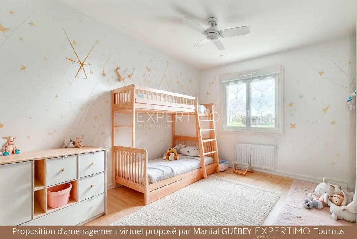 Maison 150 m² avec dépendances, chauffage géothermique à Saint Germain du Plain 