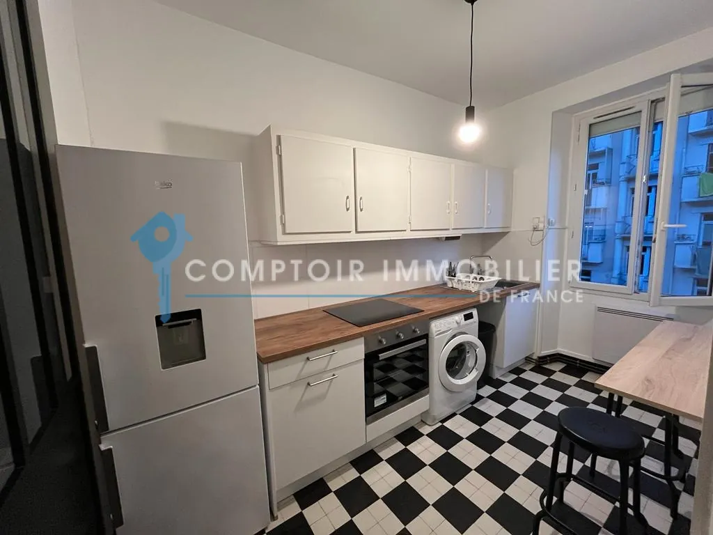 Appartement lumineux de 35 m² à Grenoble, idéal investissement ou résidence principale 