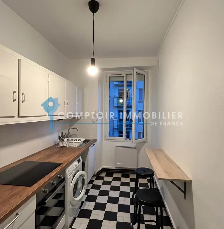 Appartement lumineux de 35 m² à Grenoble, idéal investissement ou résidence principale 