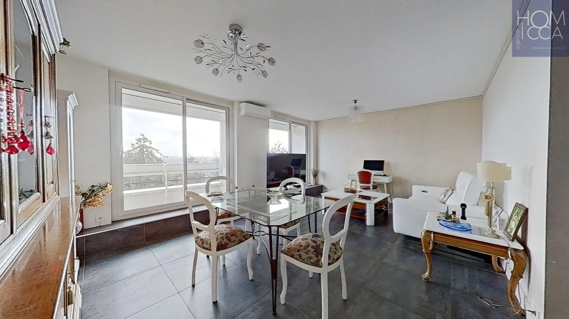 À vendre appartement 3 pièces lumineux de 68 m² à Lyon 9ème, Vaise 