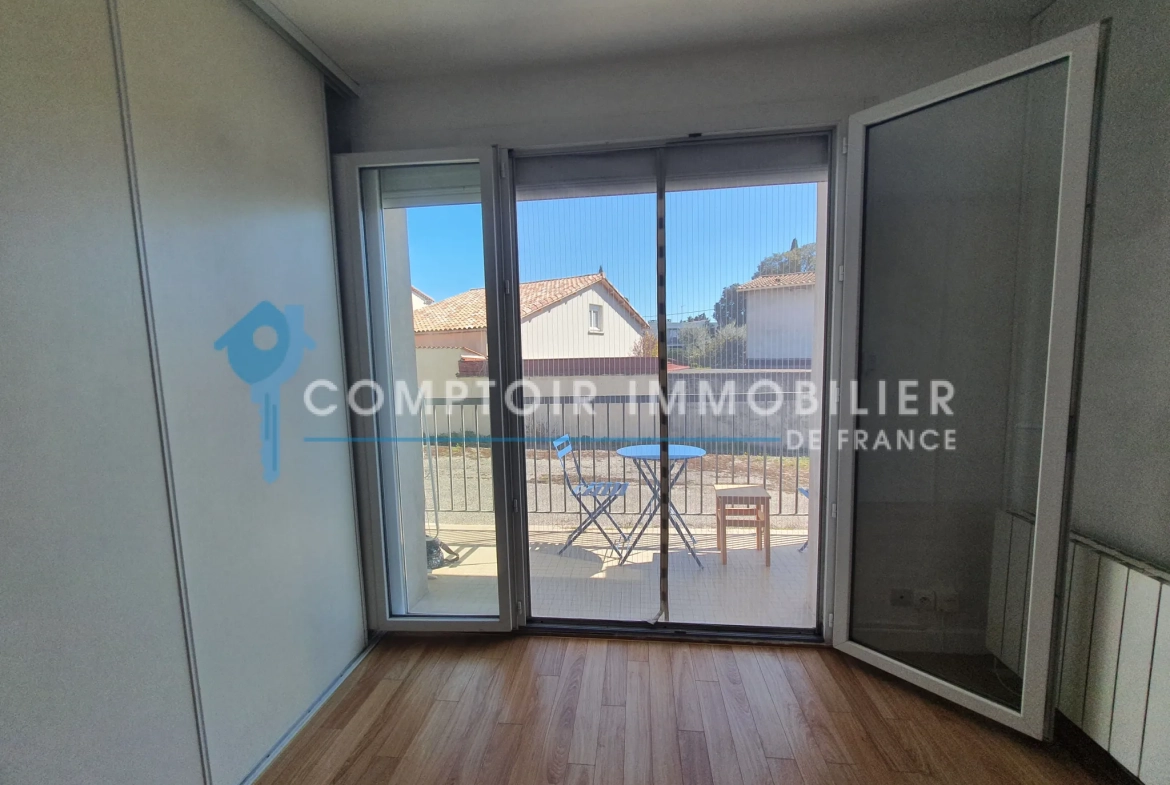 Appartement T1 de 30 m² avec terrasse et parking à Montpellier 