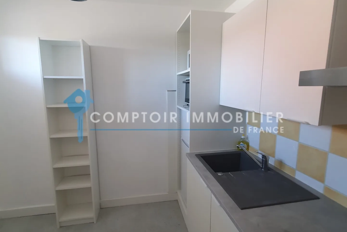 Appartement T1 de 30 m² avec terrasse et parking à Montpellier 