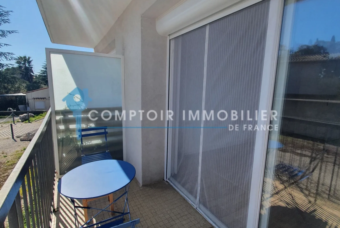 Appartement T1 de 30 m² avec terrasse et parking à Montpellier 