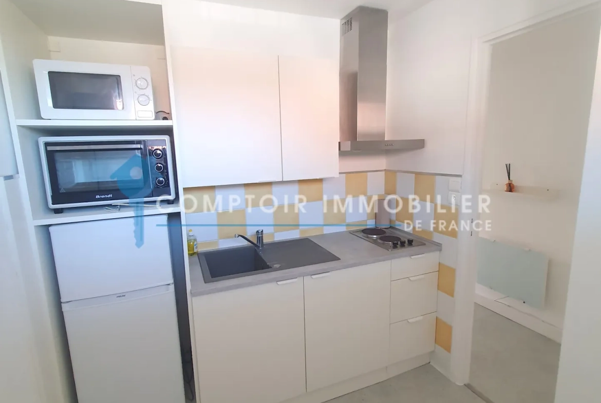 Appartement T1 de 30 m² avec terrasse et parking à Montpellier 