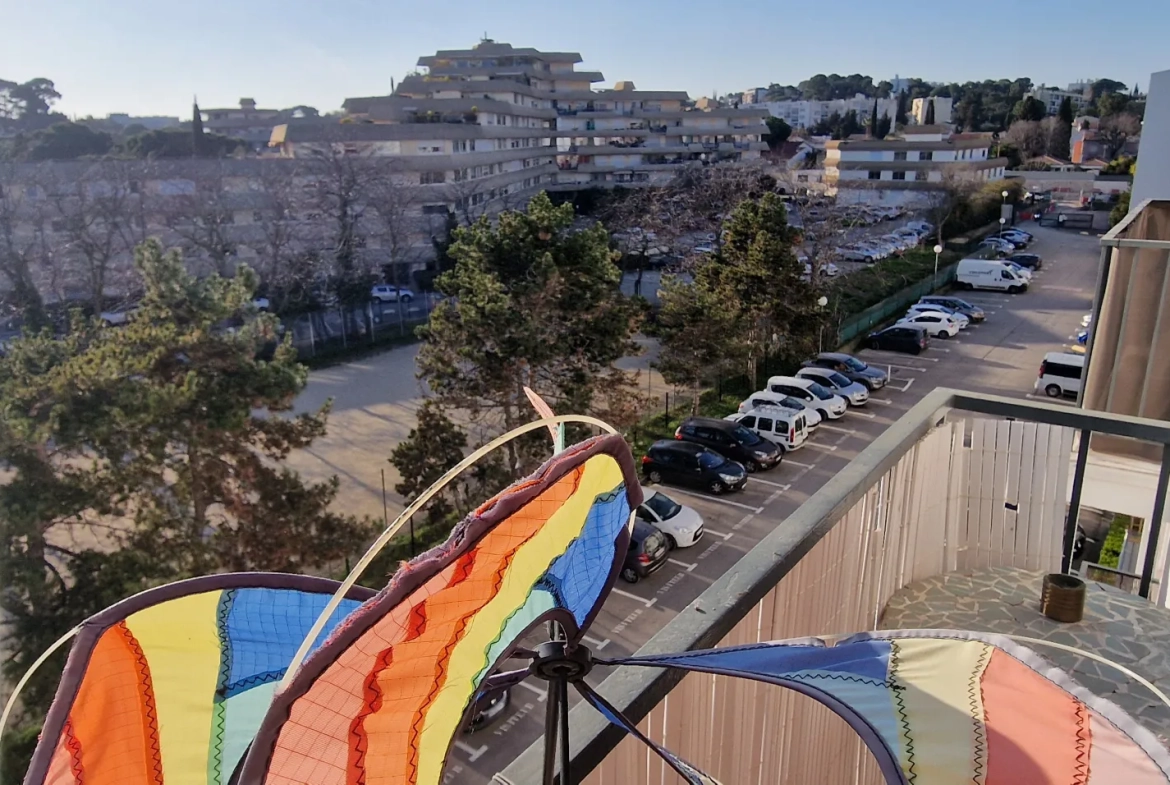 Appartement T4 rénové avec vue dégagée à Montpellier 