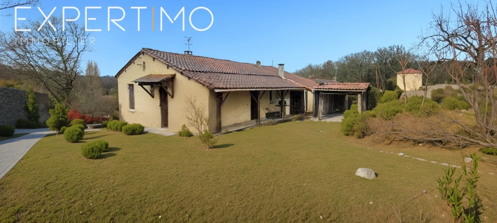 Maison de plain-pied à vendre de 90 m² à Segonzac – 4 chambres, garage et secteur calme