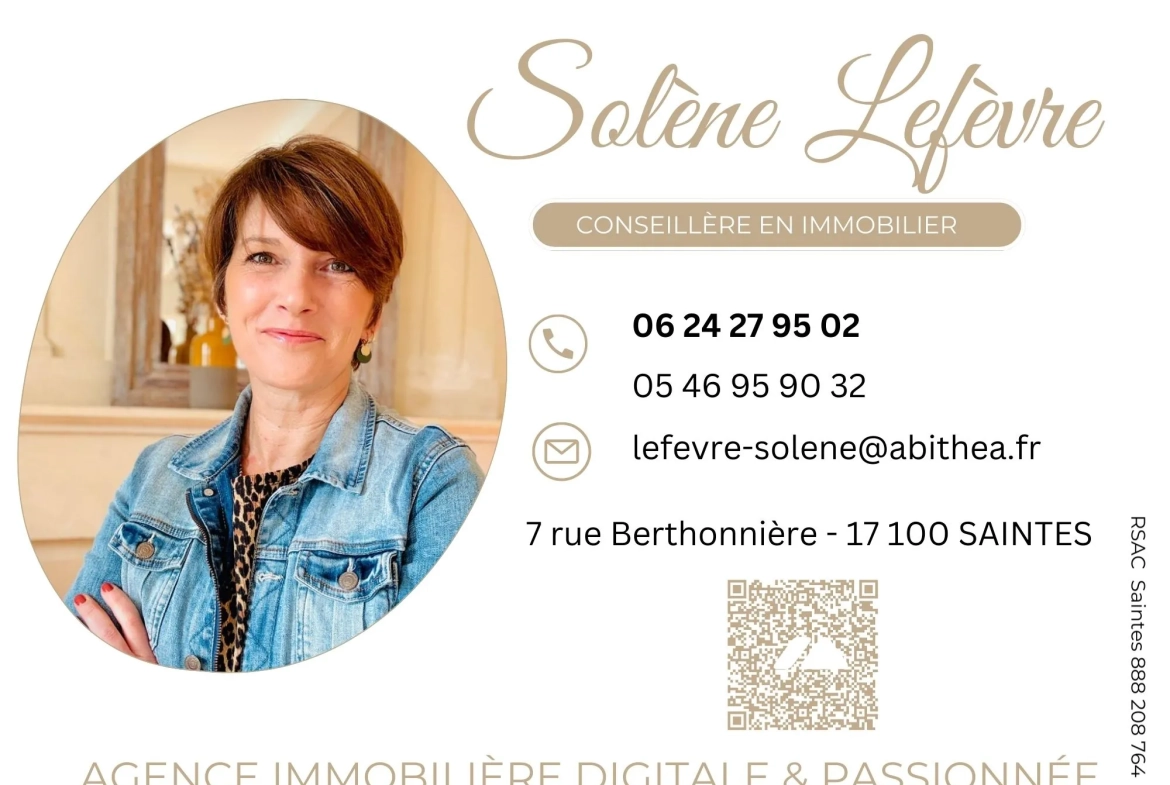Charmante maison de village de 86m² avec garage et jardin proche de Cognac 