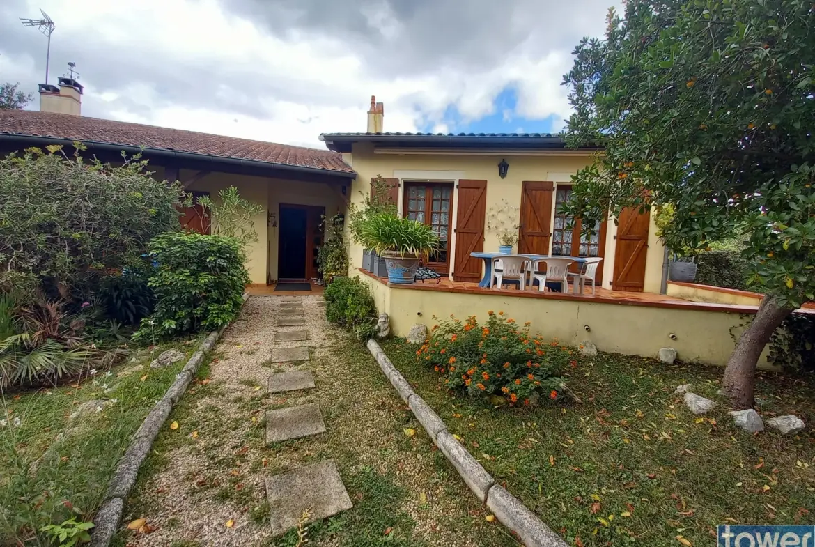 Maison de 130m² avec terrain de 3000m² près de Carbonne - Calme et proximité A64 