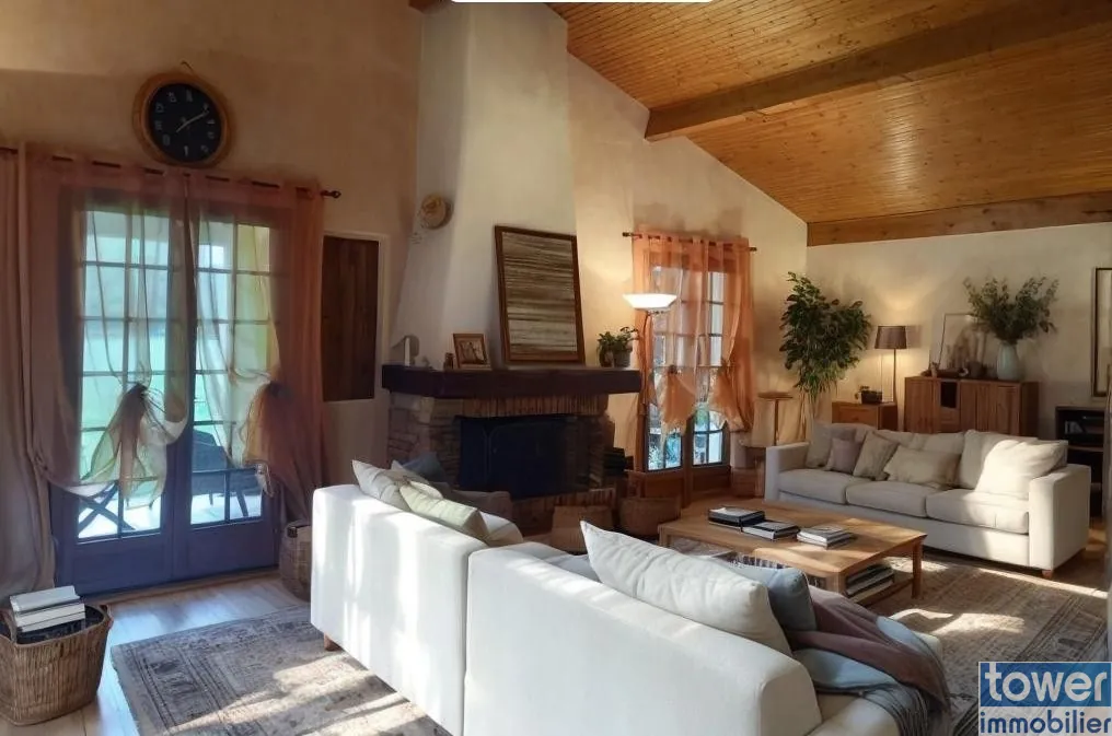 Maison de 130m² avec terrain de 3000m² près de Carbonne - Calme et proximité A64 