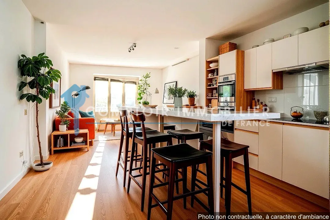 Maison de 94 m² à Bruguieres avec fort potentiel dans quartier calme 