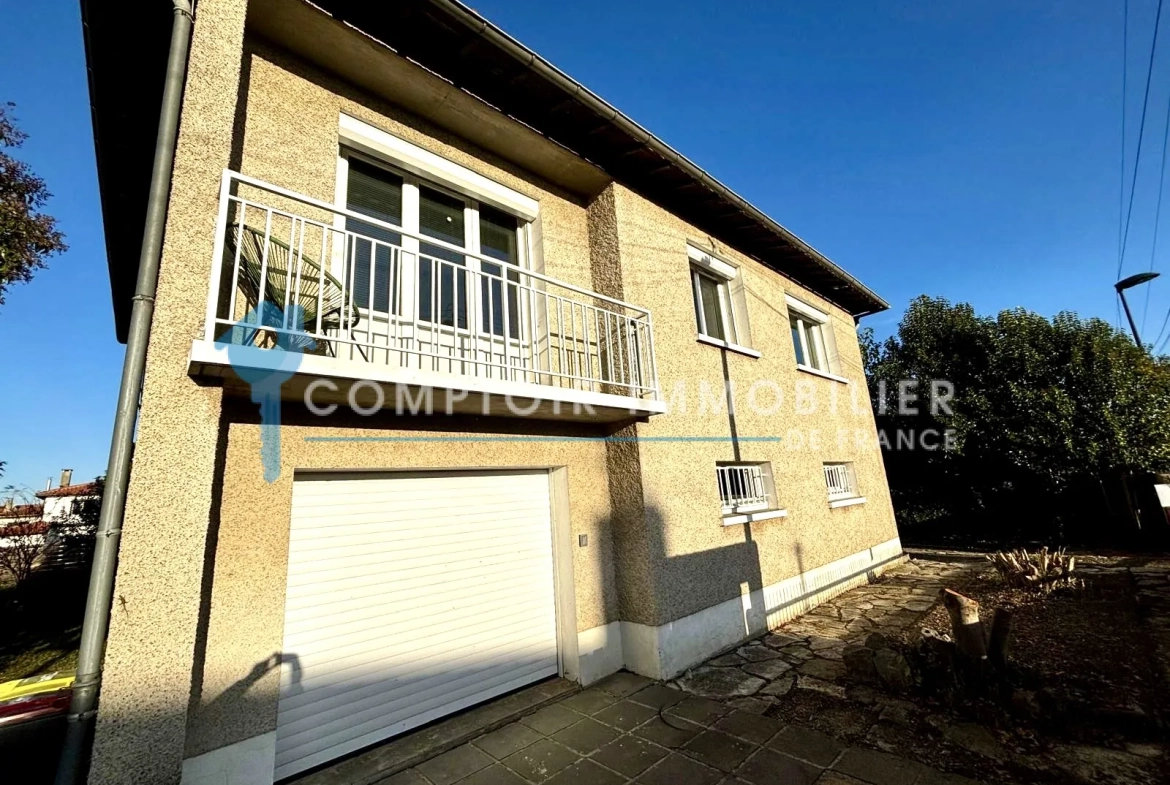 Maison de 94 m² à Bruguieres avec fort potentiel dans quartier calme 