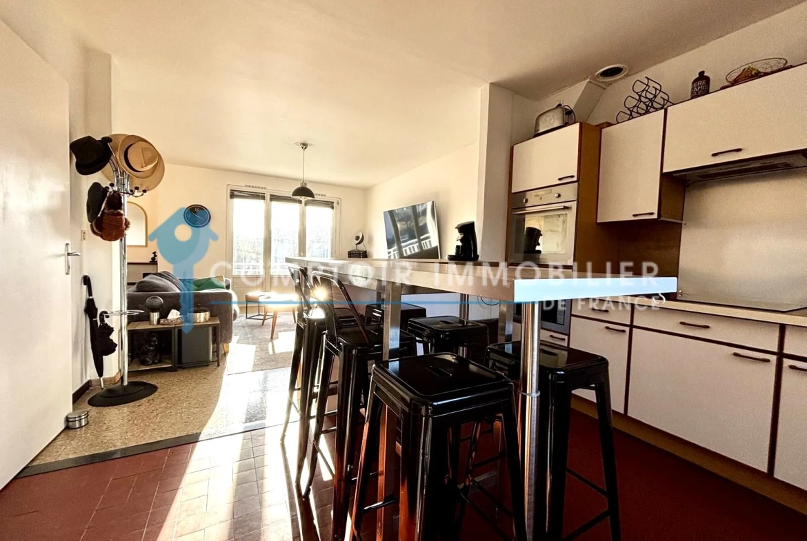 Maison de 94 m² à Bruguieres avec fort potentiel dans quartier calme 