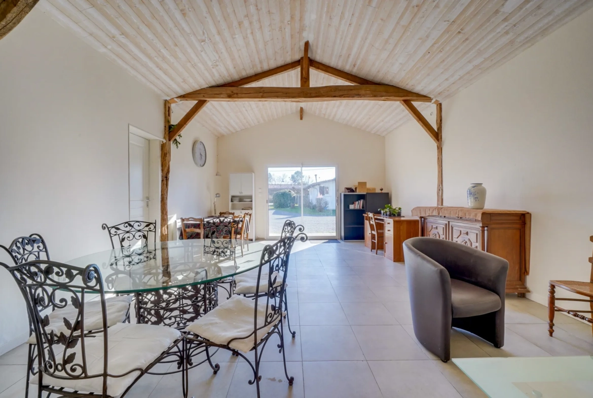 Maison 3 pièces avec piscine, garage et jardin à Marcheprime - 60 m² 