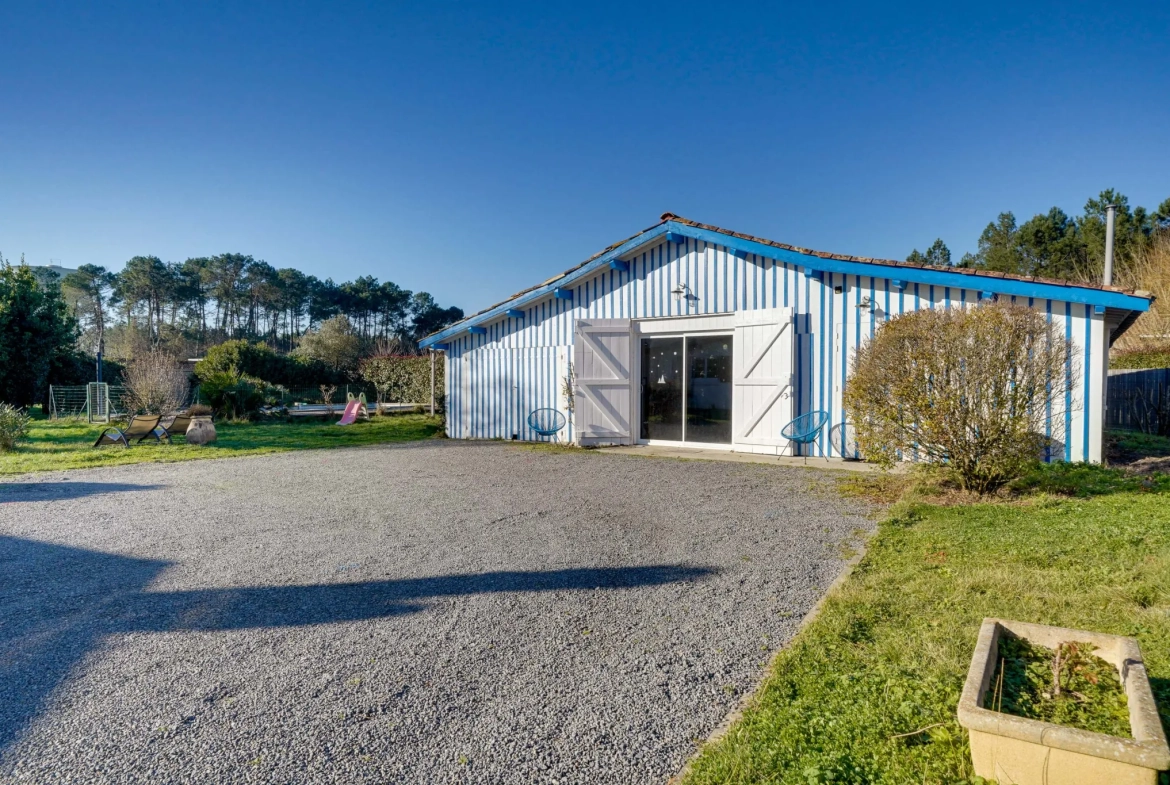 Maison 3 pièces avec piscine, garage et jardin à Marcheprime - 60 m² 