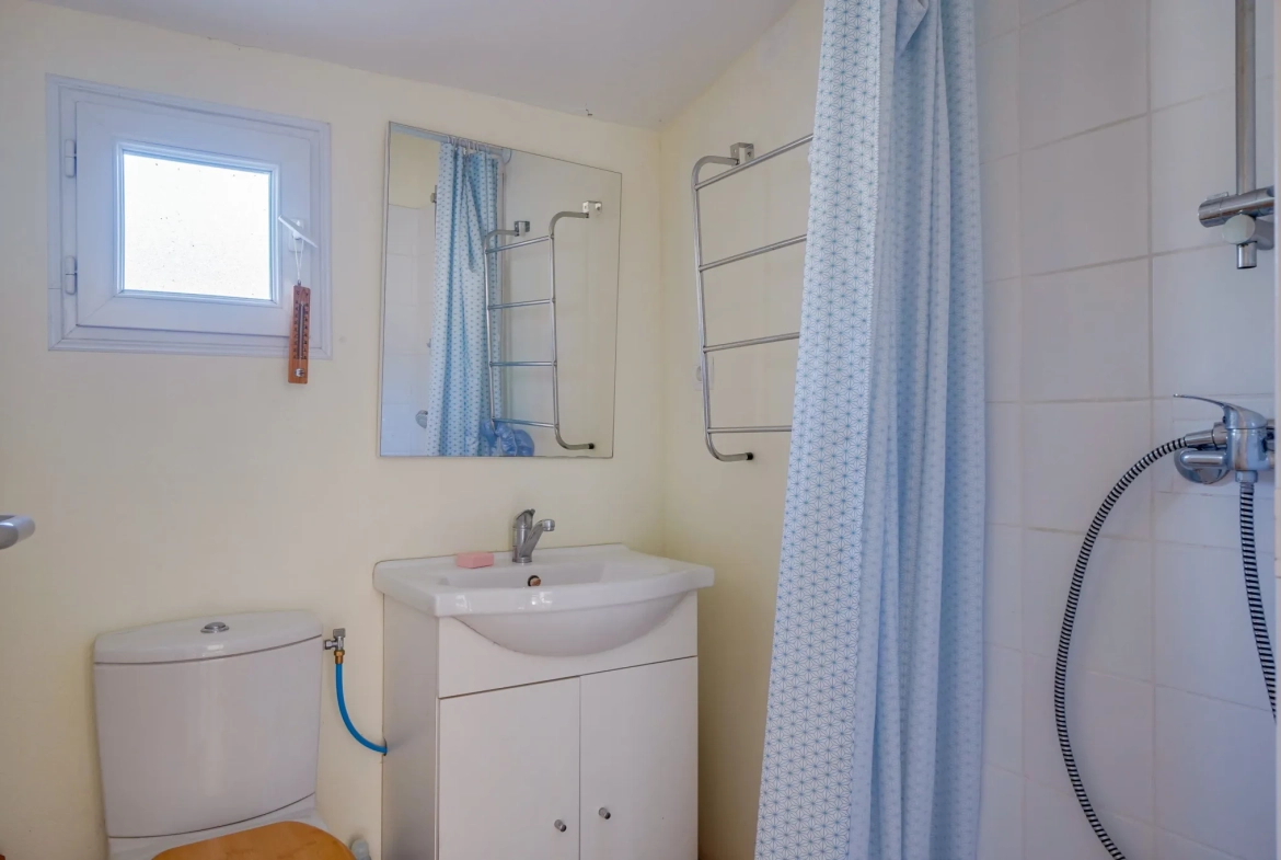 Maison 3 pièces avec piscine, garage et jardin à Marcheprime - 60 m² 