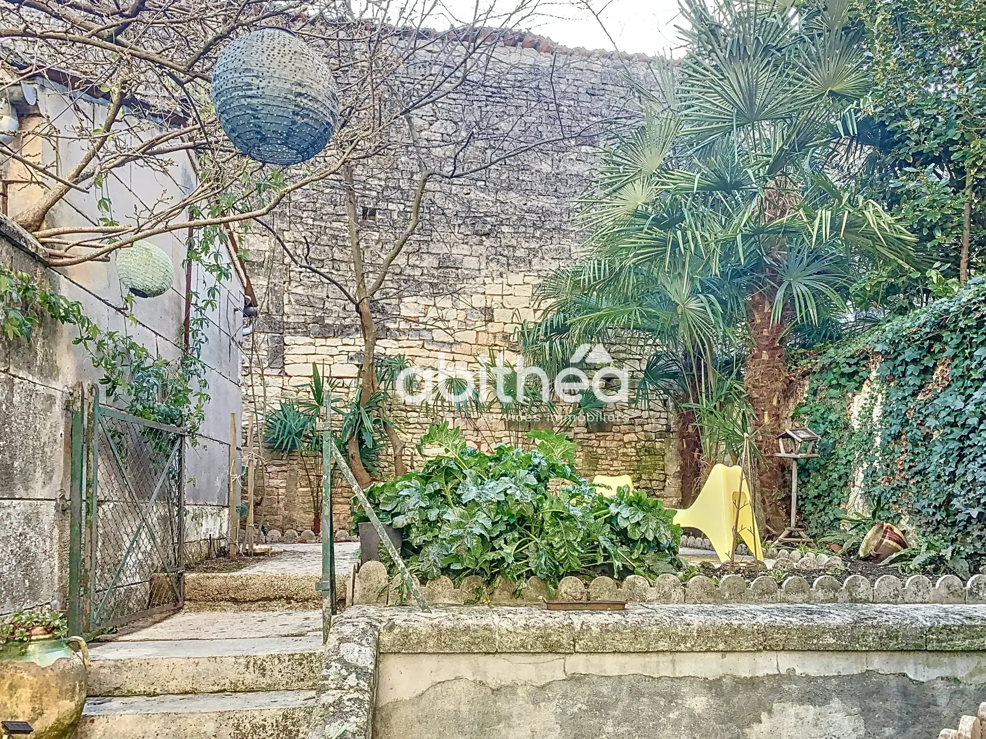 Magnifique maison en pierre de 240 m² au centre de JARNAC avec jardin et dépendances 