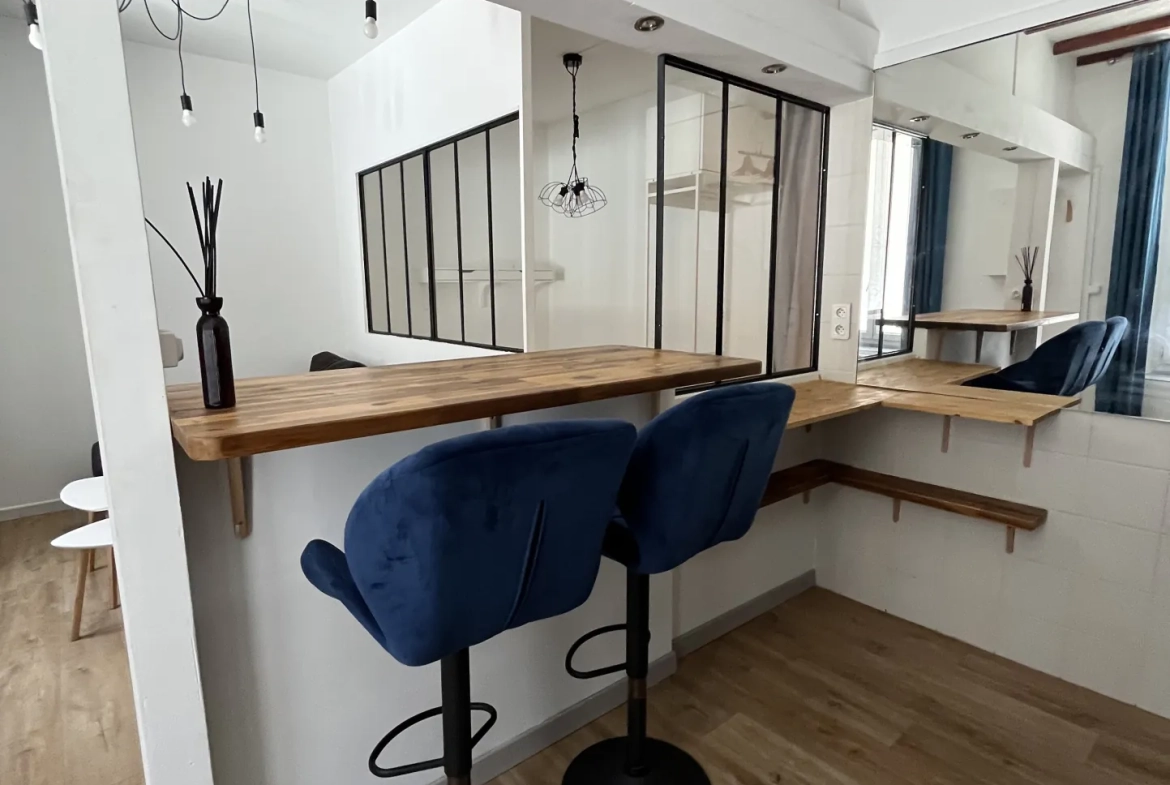 Appartement 1/2 pièces rénové à proximité de la Timone à Marseille 