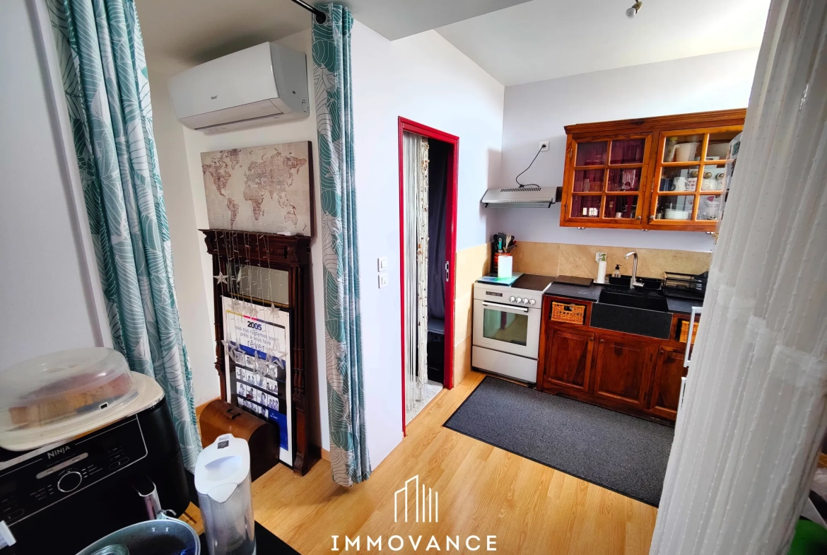 Appartement rénové de 84 m² au centre de Viols-le-Fort 