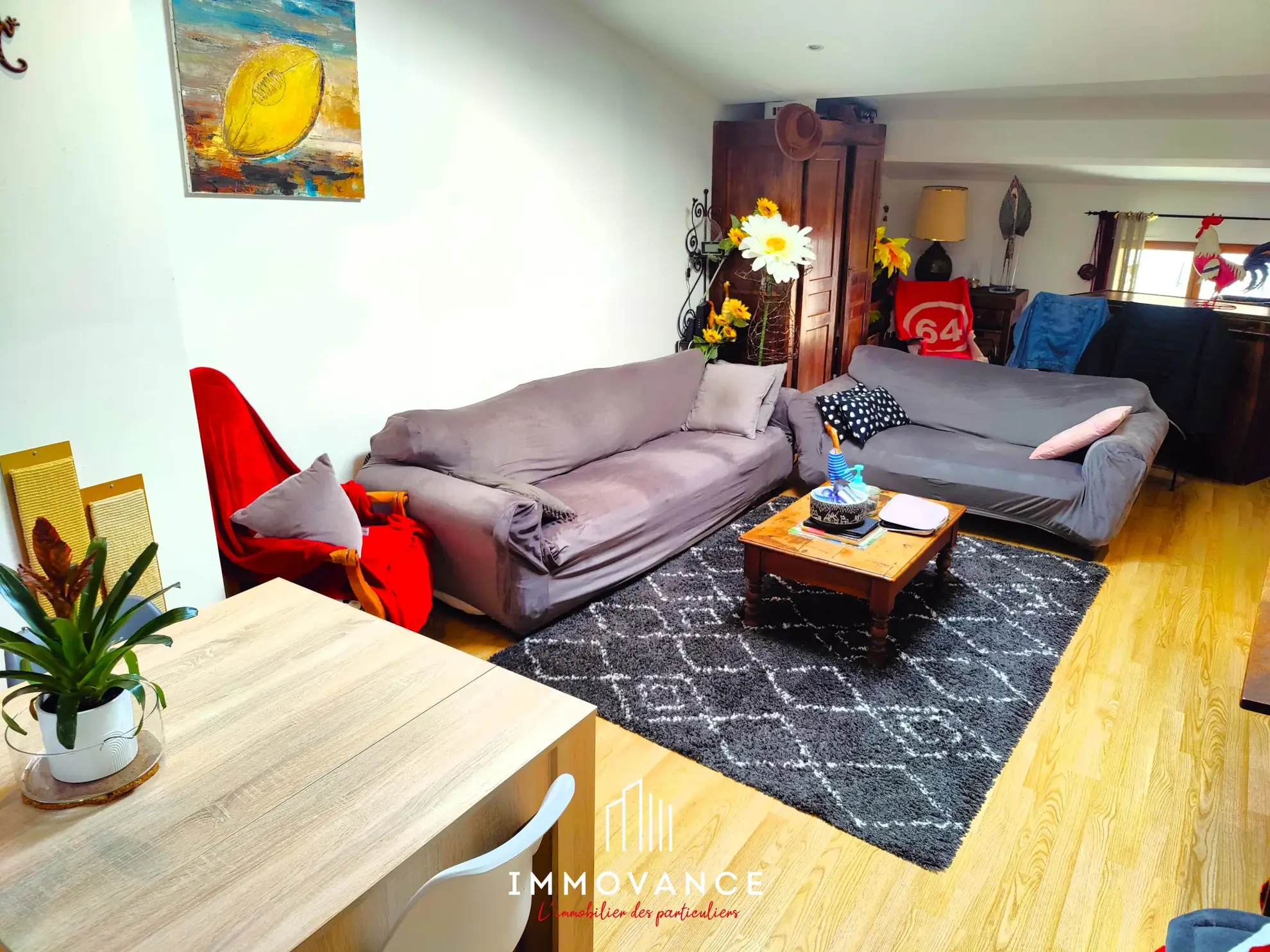 Appartement rénové de 84 m² au centre de Viols-le-Fort 