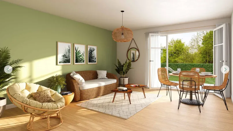 Appartement 3 pièces à Avrille, livraison en mars 2027, parking inclus 
