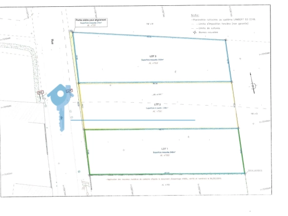 Ensemble de terrains constructibles à Dammarie proche Chartres - Opportunité d'investissement