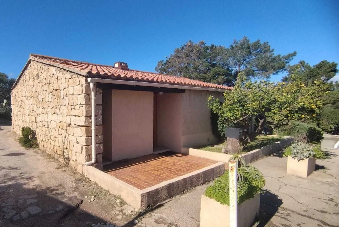 Maison T3 avec piscine à Serra di Ferro, proximité plages de Cupabia et Porto Pollo 