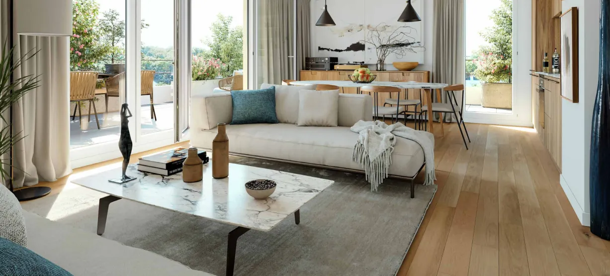 Appartement 2 pièces avec parking à Pontoise - Livraison 2027 