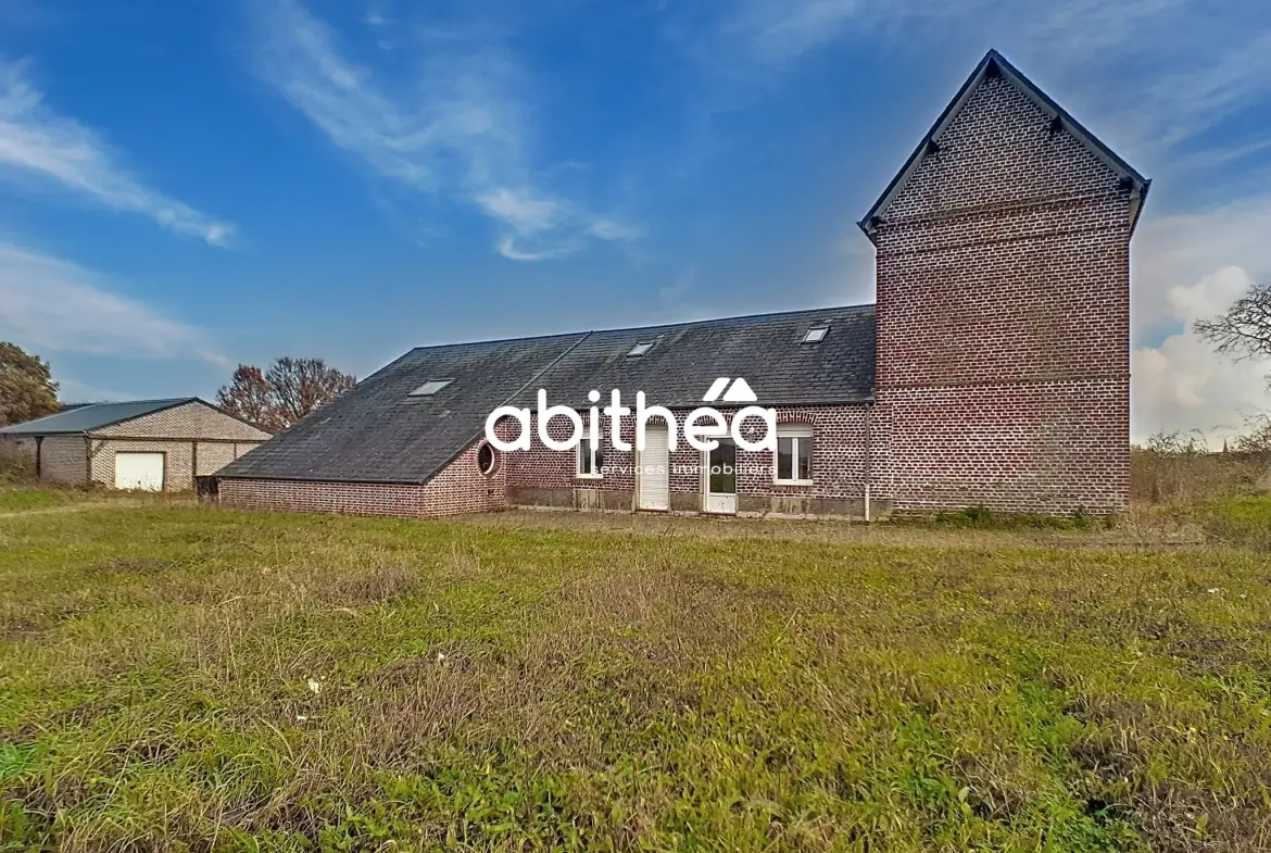 Maison individuelle rénovée de 219 m² avec vue panoramique à Marcoing (59) 