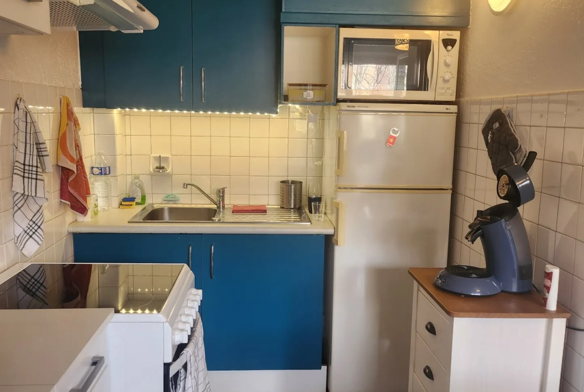 Studio de 23m² à Amélie-les-Bains avec balcon, parking et vue dégagée 