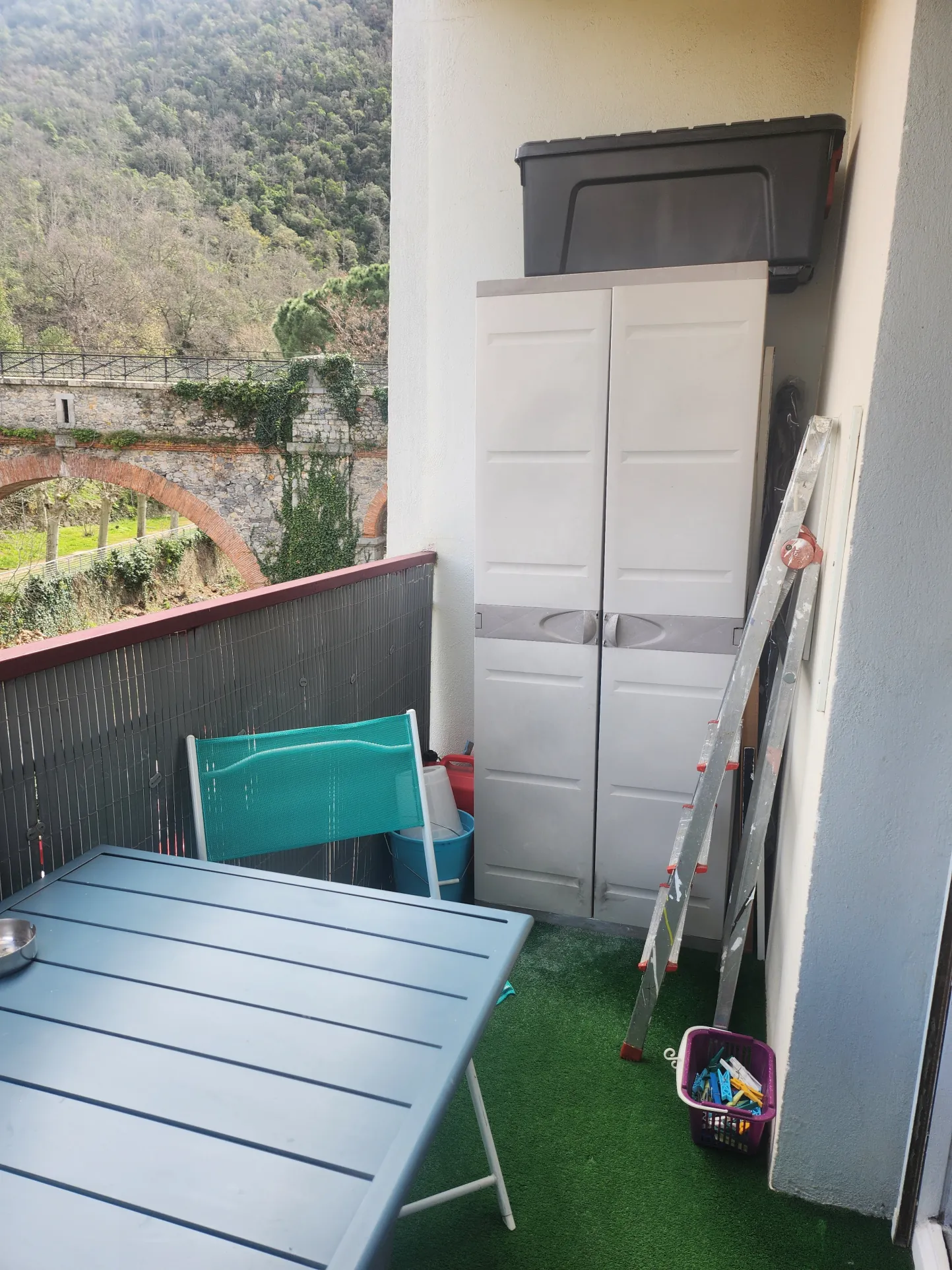 Studio de 23m² à Amélie-les-Bains avec balcon, parking et vue dégagée 