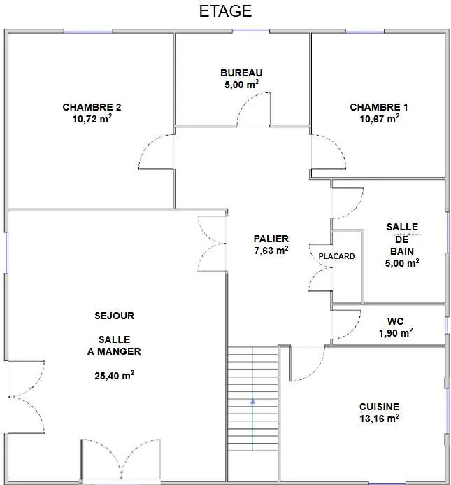 Maison 5 pièces à Objat (Corrèze) – 160 m² avec jardin et double entrée 