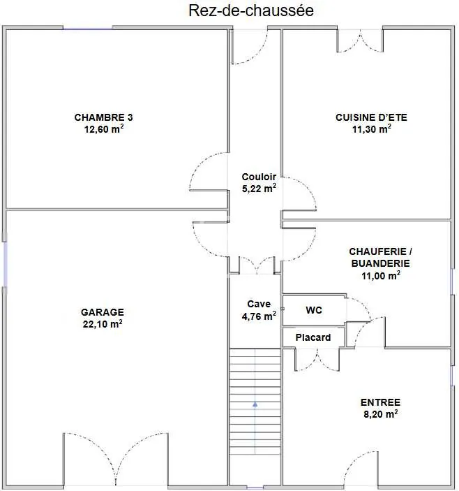 Maison 5 pièces à Objat (Corrèze) – 160 m² avec jardin et double entrée 