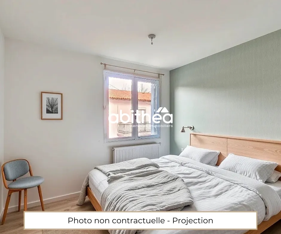 Appartement à rénover de 64m2 avec garage en hyper-centre de Saintes 