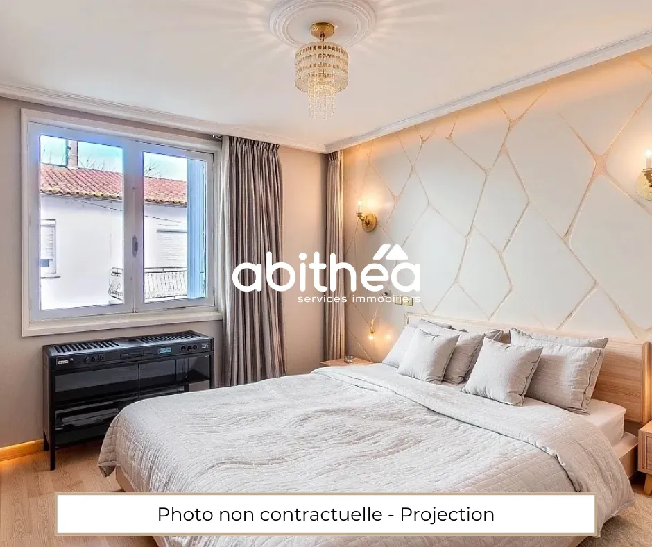 Appartement à rénover de 64m2 avec garage en hyper-centre de Saintes 