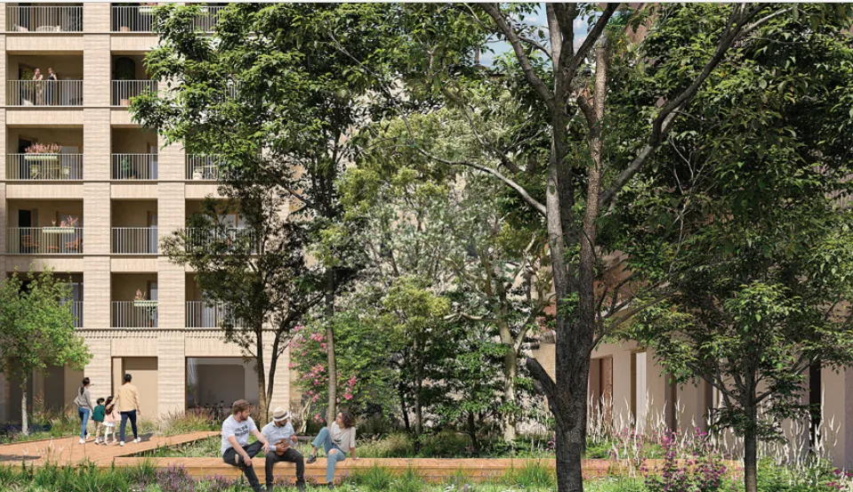 Appartement T2 à Angers de 42,94 m² avec parking, livraison 2027 