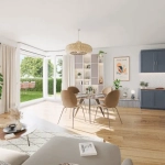 Appartement 2 pièces à Bezons avec parking et remise exceptionnelle en livraison en 2026