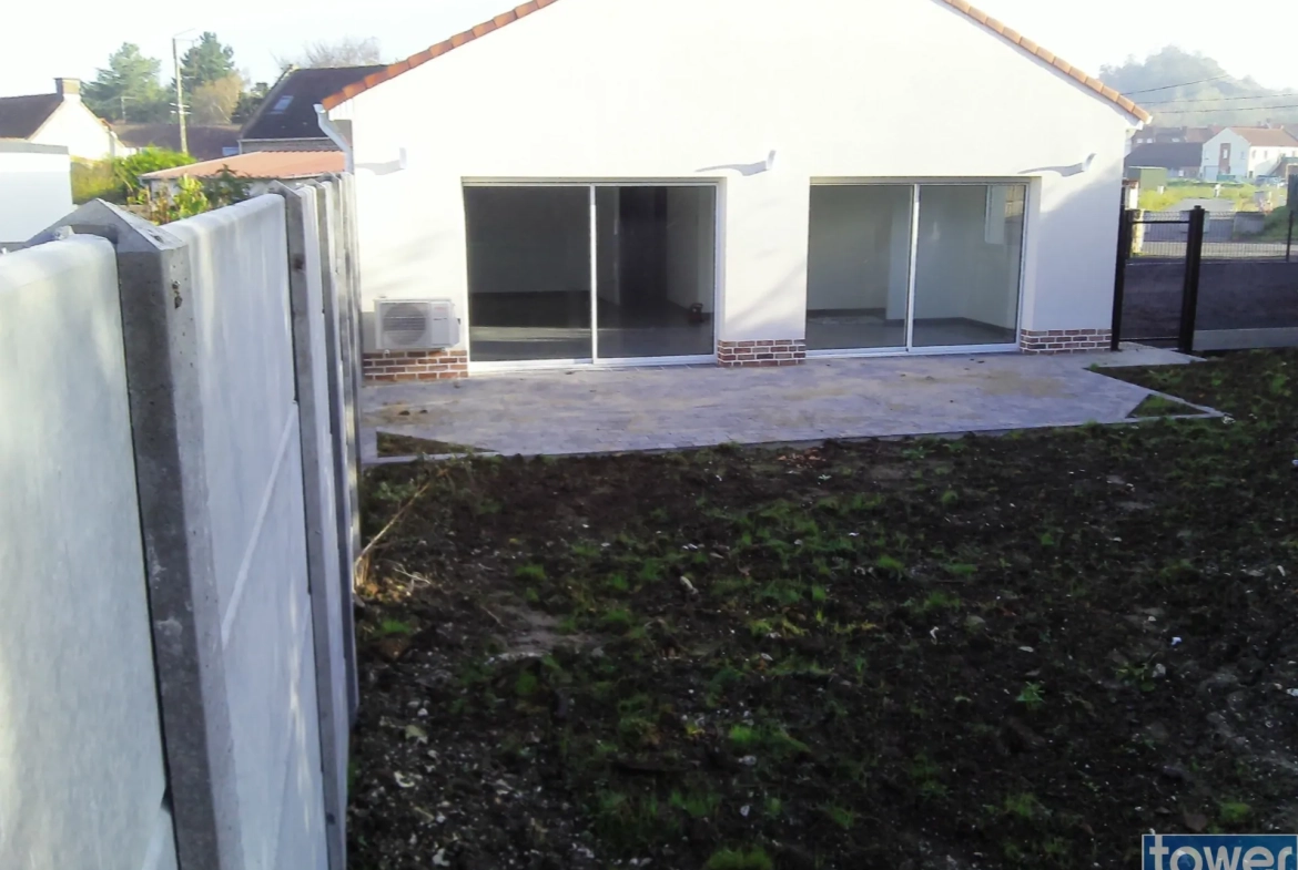 Maison neuve 3 chambres avec jardin à Noeux-les-Mines - Performance énergétique A 