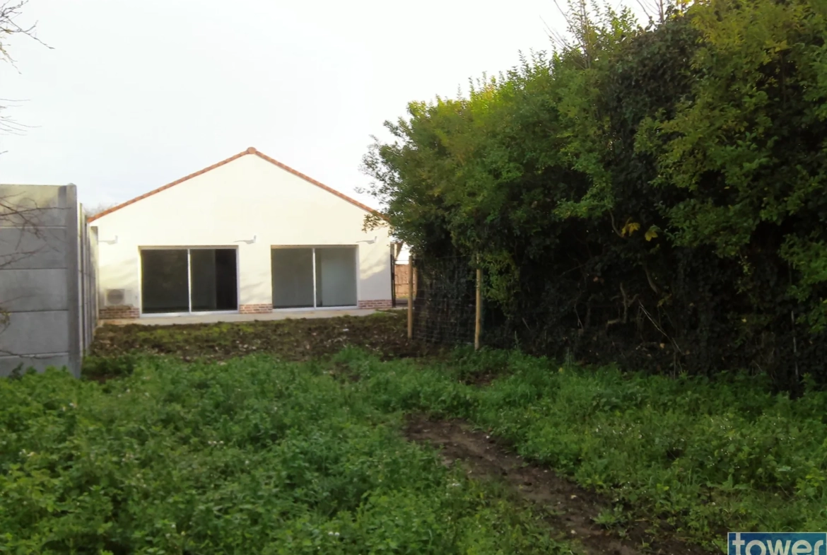 Maison neuve 3 chambres avec jardin à Noeux-les-Mines - Performance énergétique A 