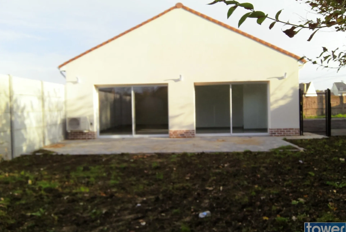 Maison neuve 3 chambres avec jardin à Noeux-les-Mines - Performance énergétique A 