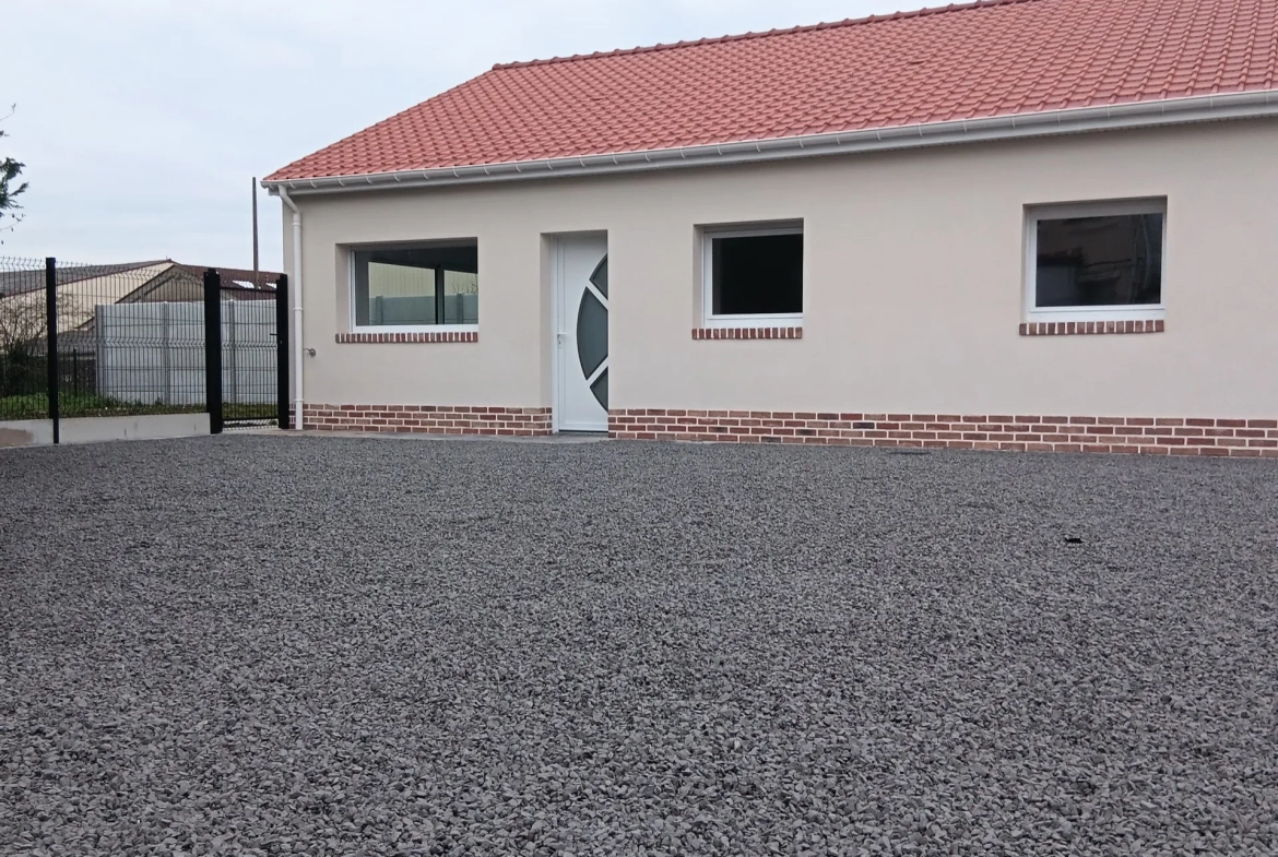 Maison neuve 3 chambres avec jardin à Noeux-les-Mines - Performance énergétique A 