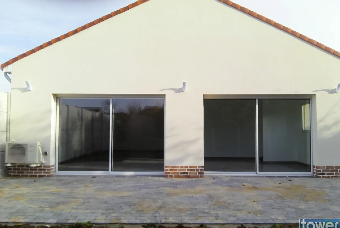 Maison neuve 3 chambres avec jardin à Noeux-les-Mines - Performance énergétique A 