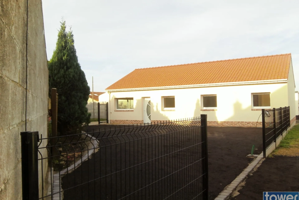 Maison neuve 3 chambres avec jardin à Noeux-les-Mines - Performance énergétique A 