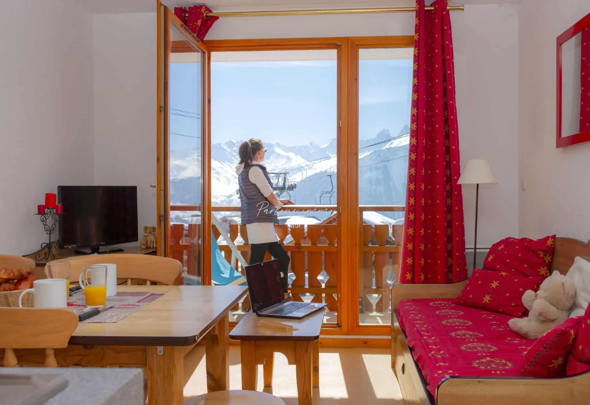 Studio d'investissement locatif de 29,18 m² à Fontcouverte la Toussuire 
