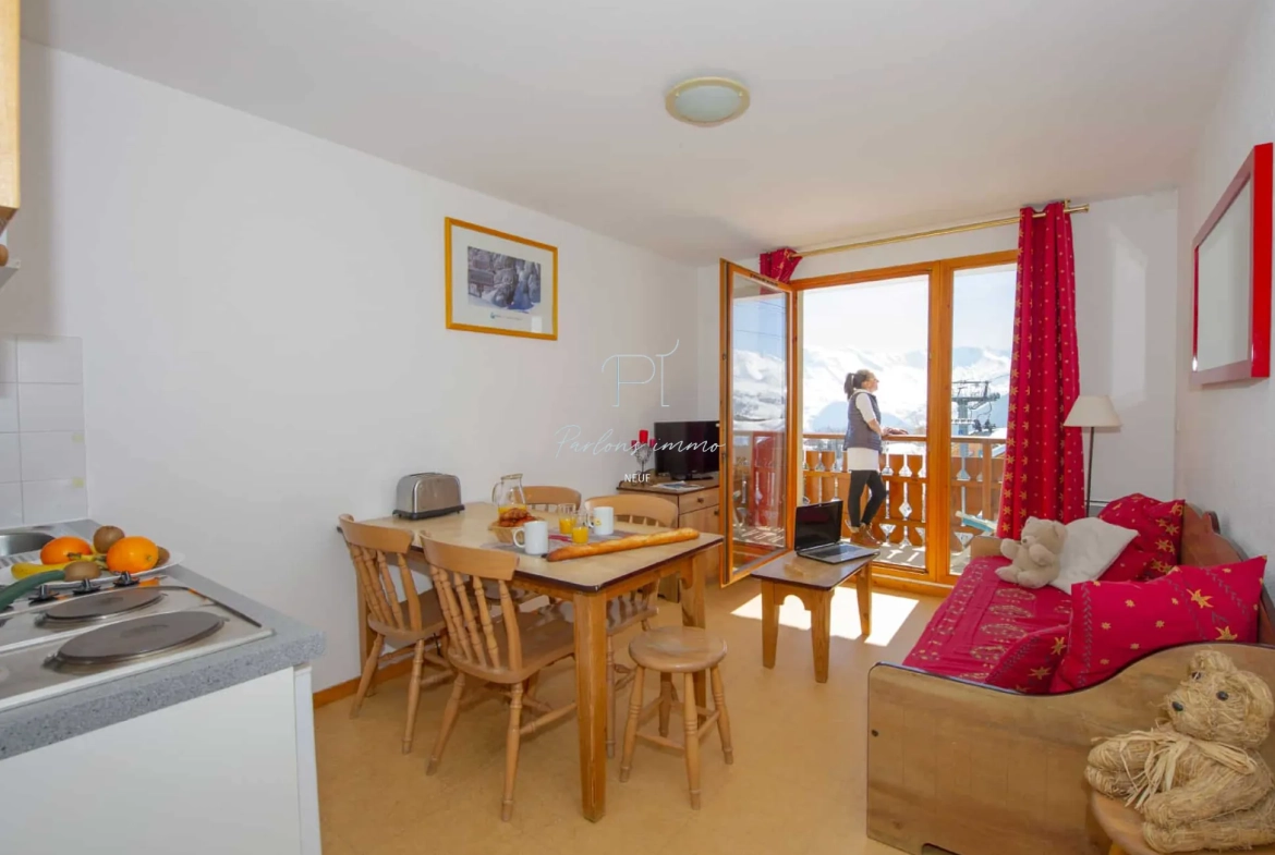 Studio d'investissement locatif de 29,18 m² à Fontcouverte la Toussuire 