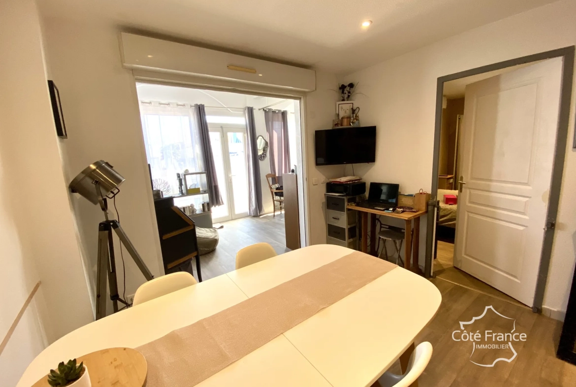 Appartement T3 de 60 m² avec vue sur la marina à Sète 