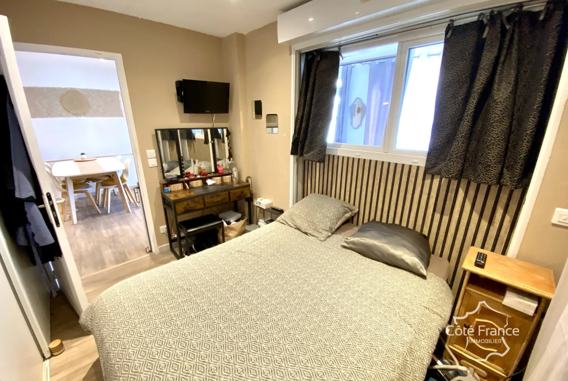 Appartement T3 de 60 m² avec vue sur la marina à Sète 