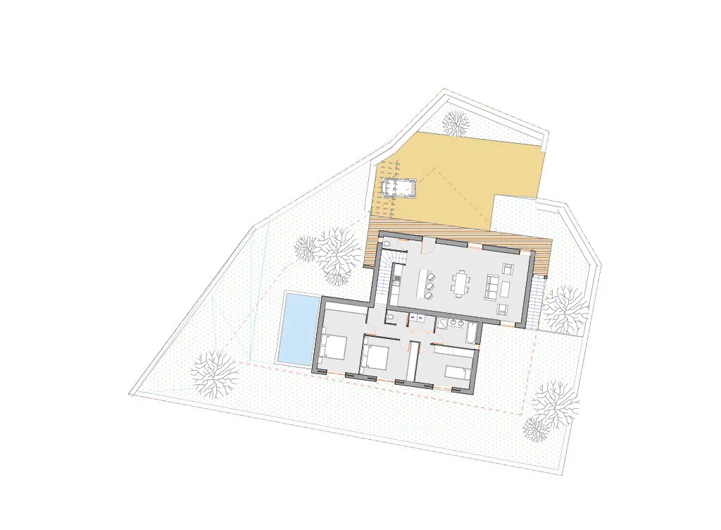 Terrain constructible de 757 m² à Cuers avec jolie vue 